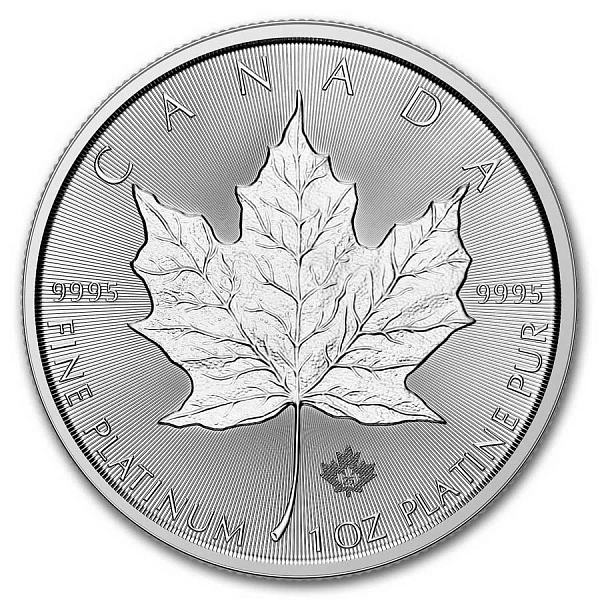 50 dollars Canada, Maple Leaf, 1 oz platinum