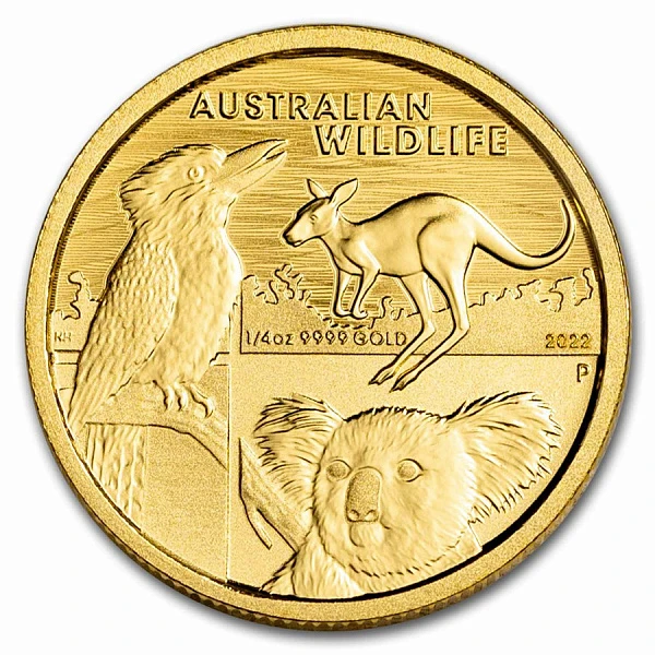 25 dollars Australian Wildlife, 1/4 oz gold